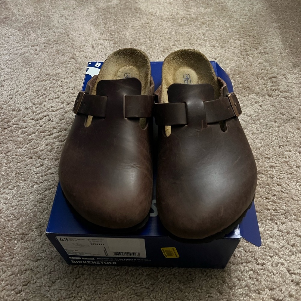 Birkenstock Boston (Size 43 • Size 10)